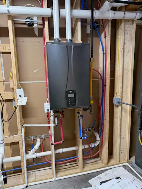 Tankless Water Heaters in Noblesville project photo from Harbour Wholesale Home Warranty