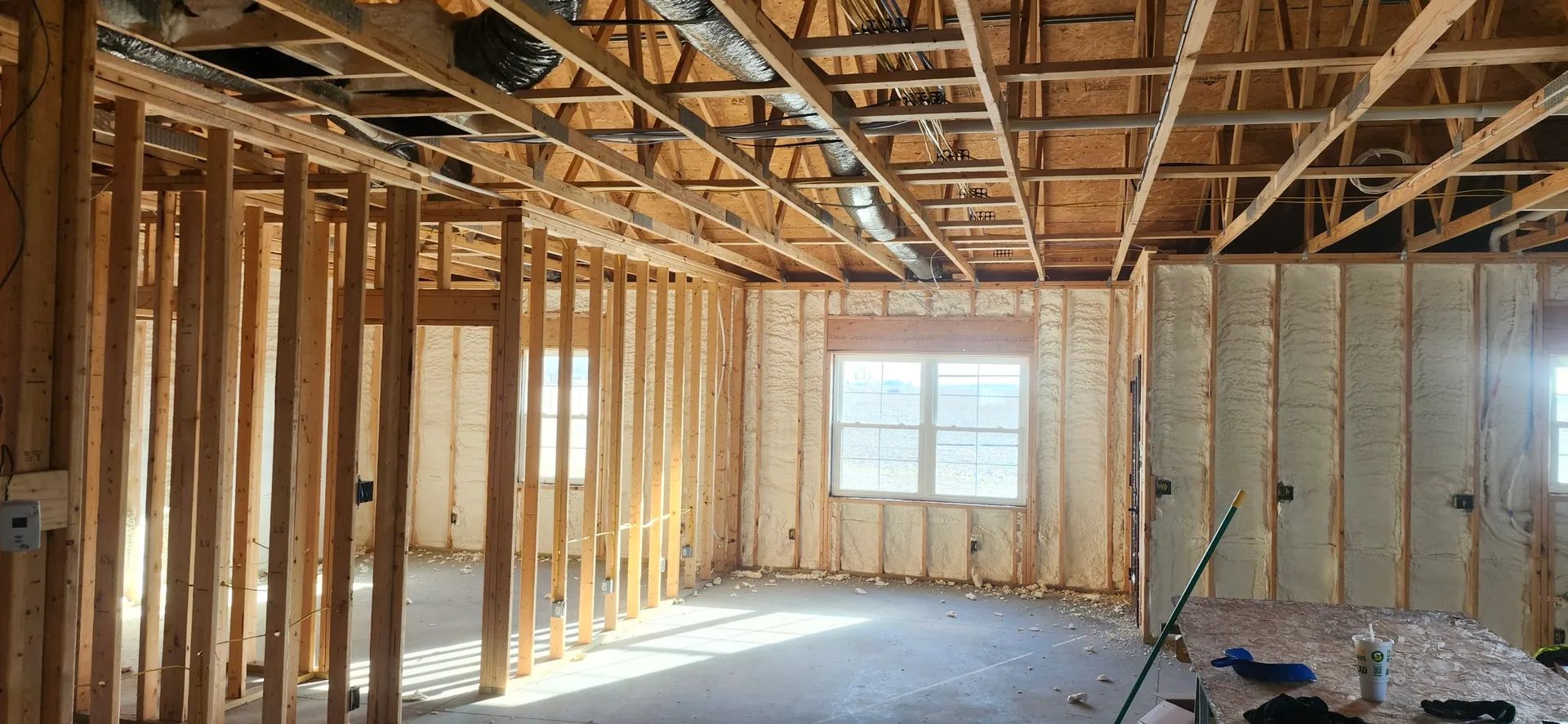 Spray Foam Insulation in Noblesville project photo from Harbour Wholesale Home Warranty